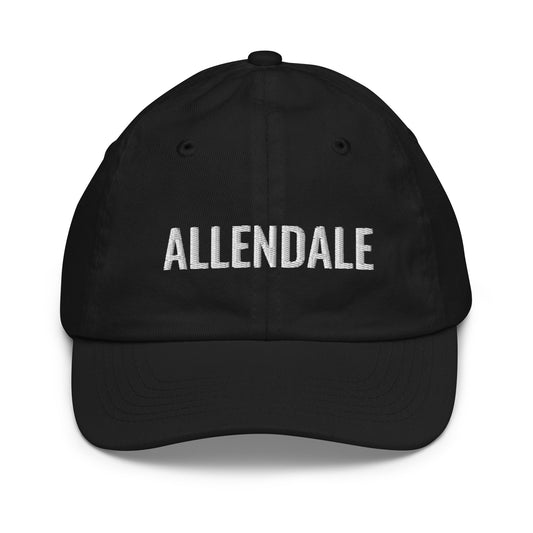 Allendale Black - Youth Baseball Cap